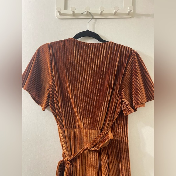 Burnt Orange Maxi Dress Medium - Picture 9 of 10